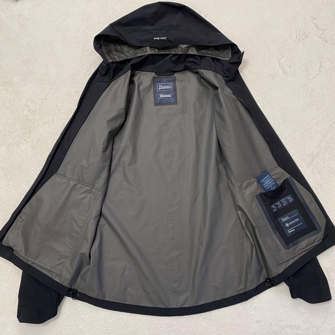 【美品】HERNO ラミナー ナイロンジャケット ゴアテックス マウンテン