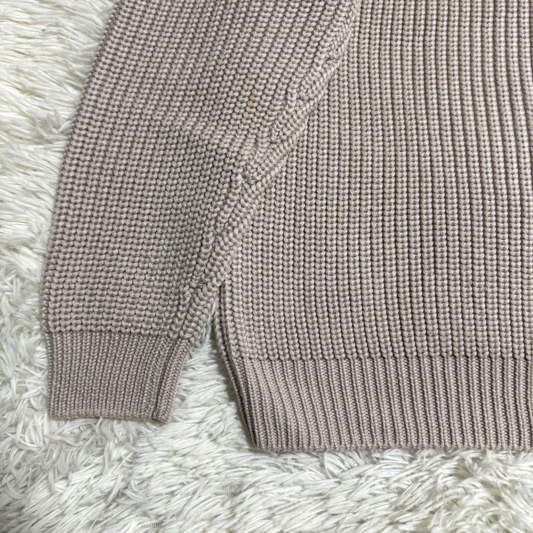 バトナー シグネチャー タートルネック ニット アイボリー Mサイズ ウール