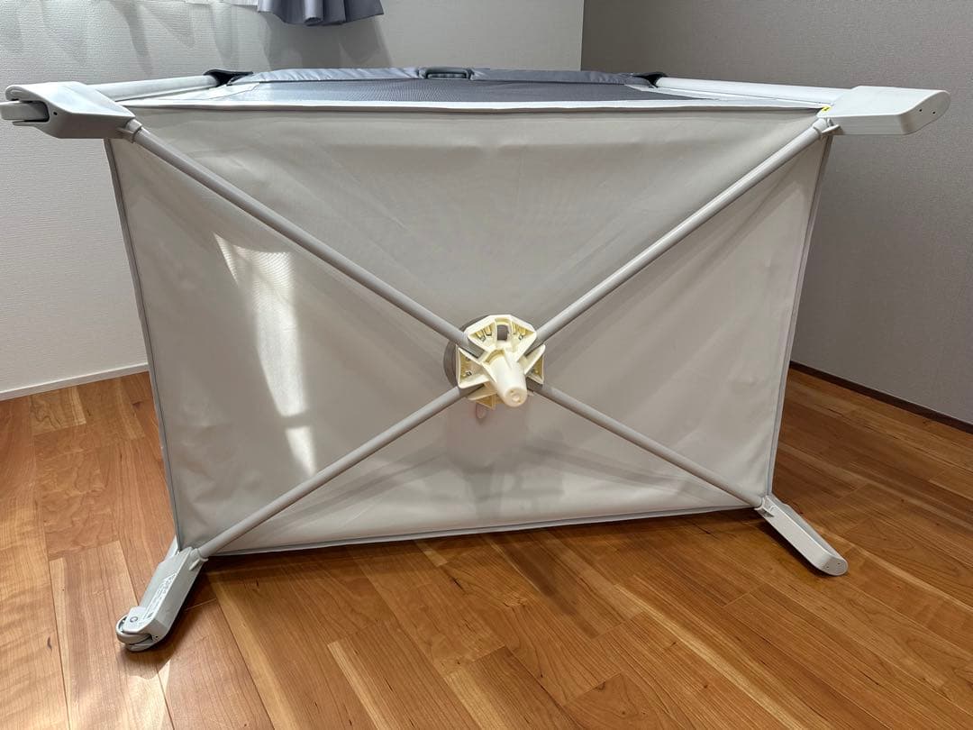 ココネルエアーAB アップリカ　ベビーベッド　グレーベアー　くま