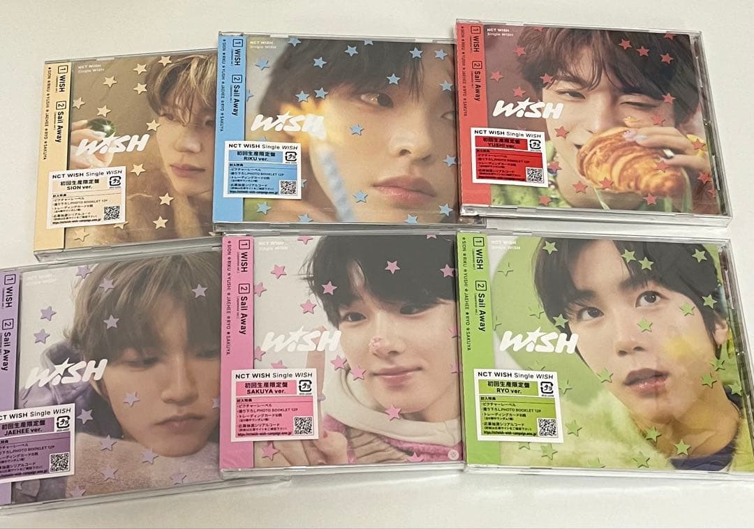 NCT WISH シングル 6種セット 新品未開封