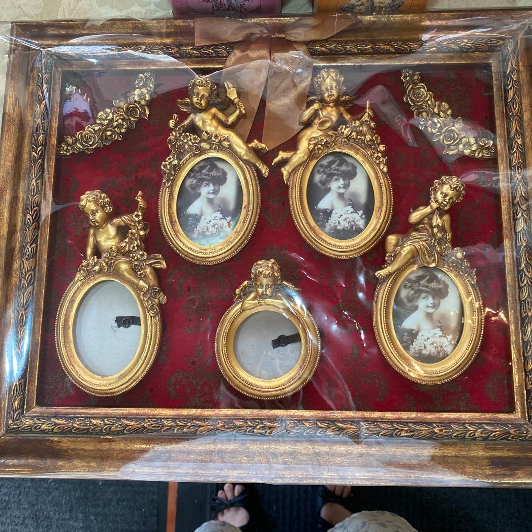 バロックスタイル フォトフレーム ゴールド