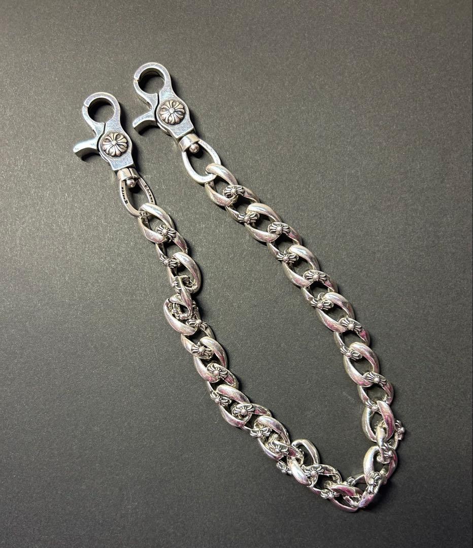 シルバー925 ウォレットチェーン アクセサリー チェーン クロス