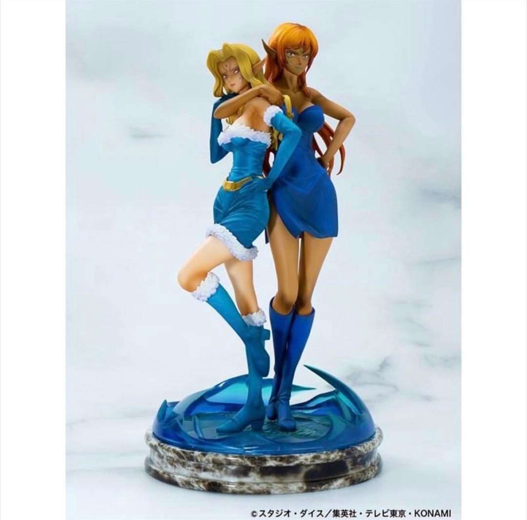 遊戯王カードゲームモンスターフィギュアコレクション ヂェミナイ・エルフ 1/7