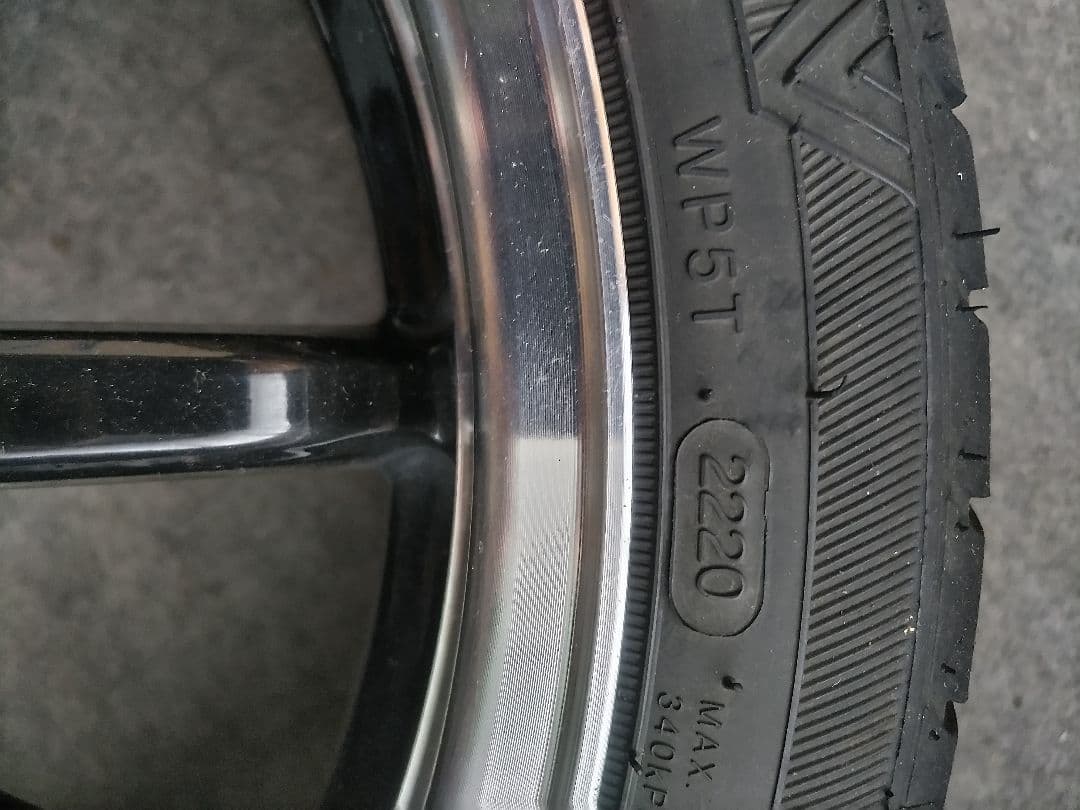 Sicada 16インチ ブラックホイール 4本セット　165/45R16