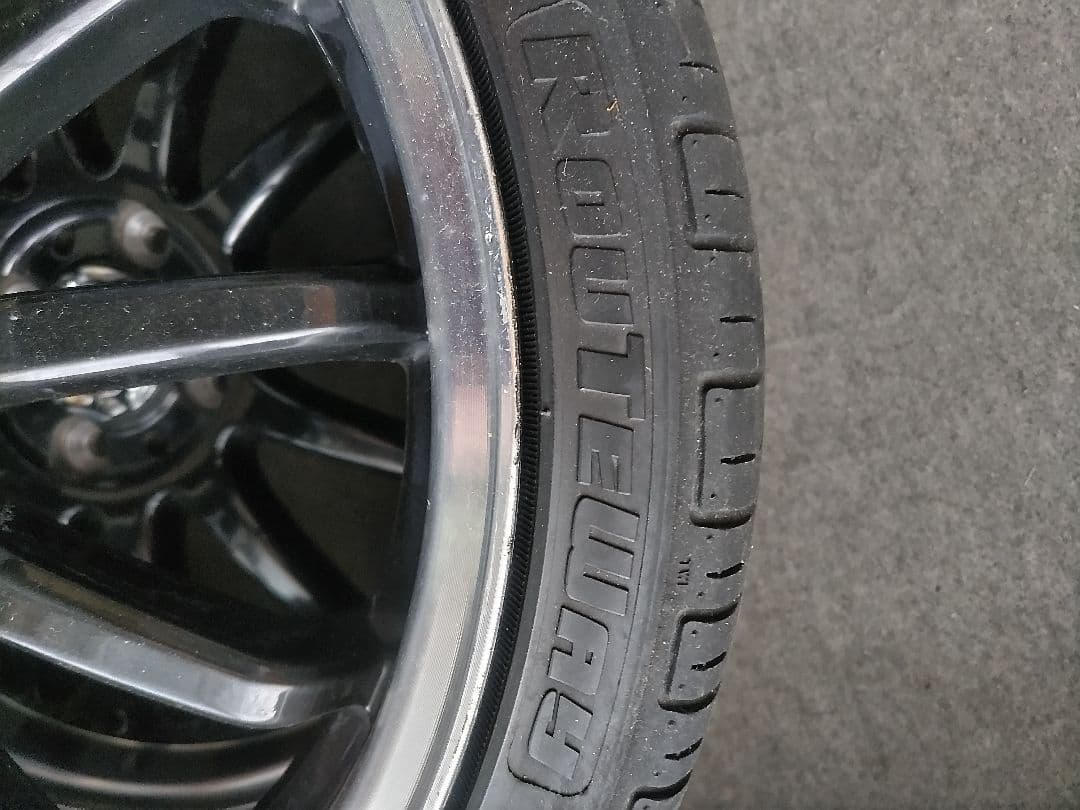 Sicada 16インチ ブラックホイール 4本セット　165/45R16