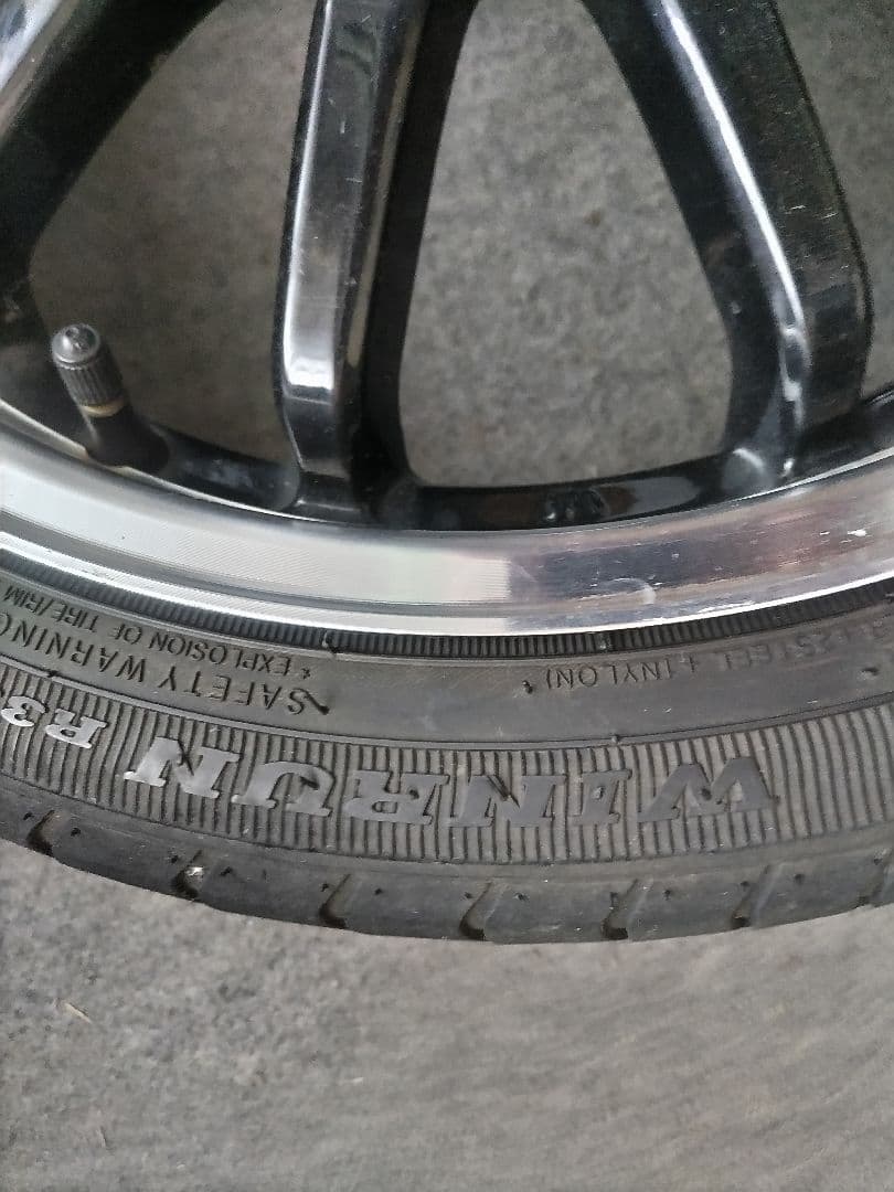 Sicada 16インチ ブラックホイール 4本セット　165/45R16