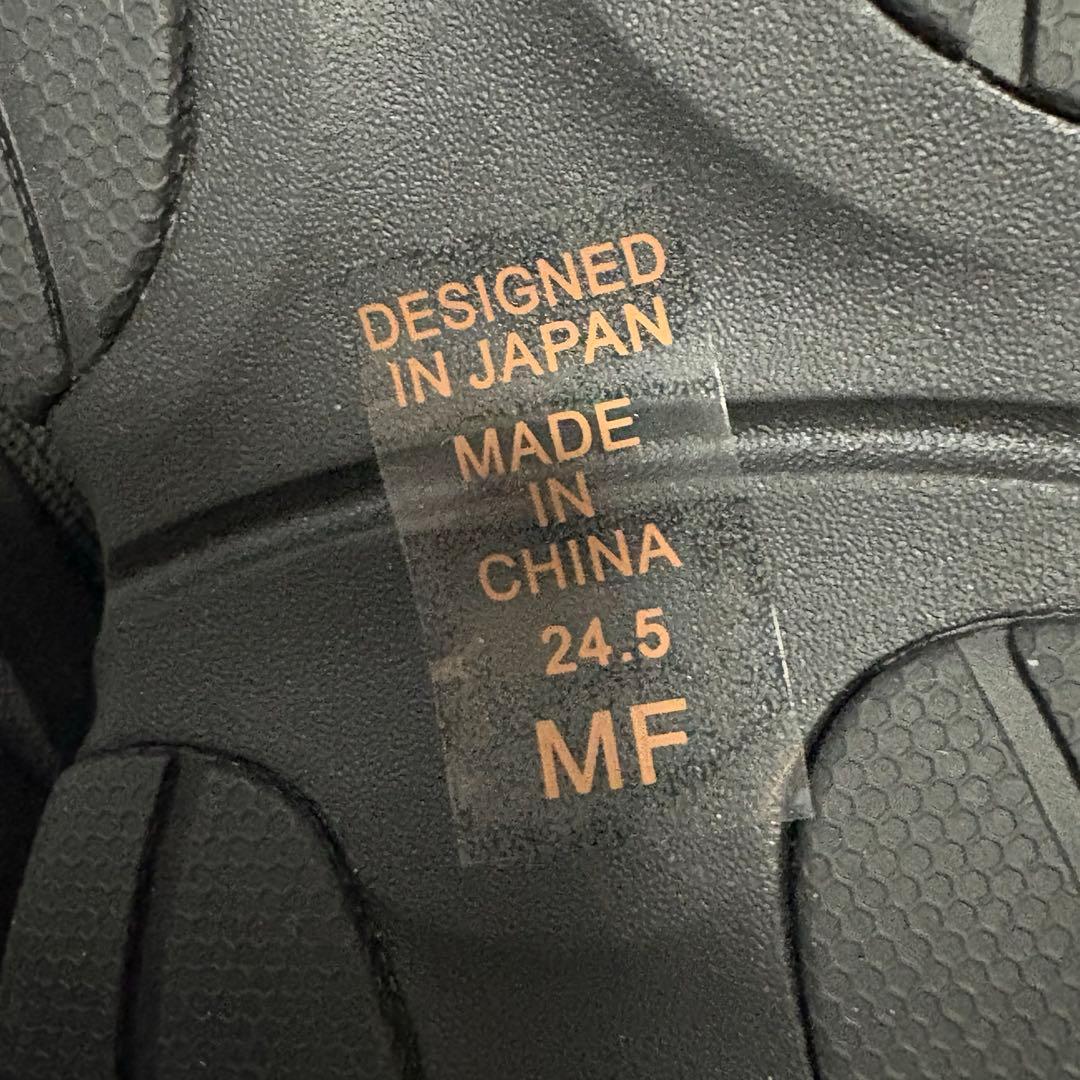 ＋diana ニットソックススニーカーブーツ ショートブーツ 黒 24.5