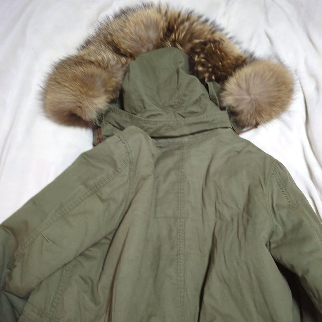 curohse様！！panaji goa ラクーンファー ボリュームモッズコート