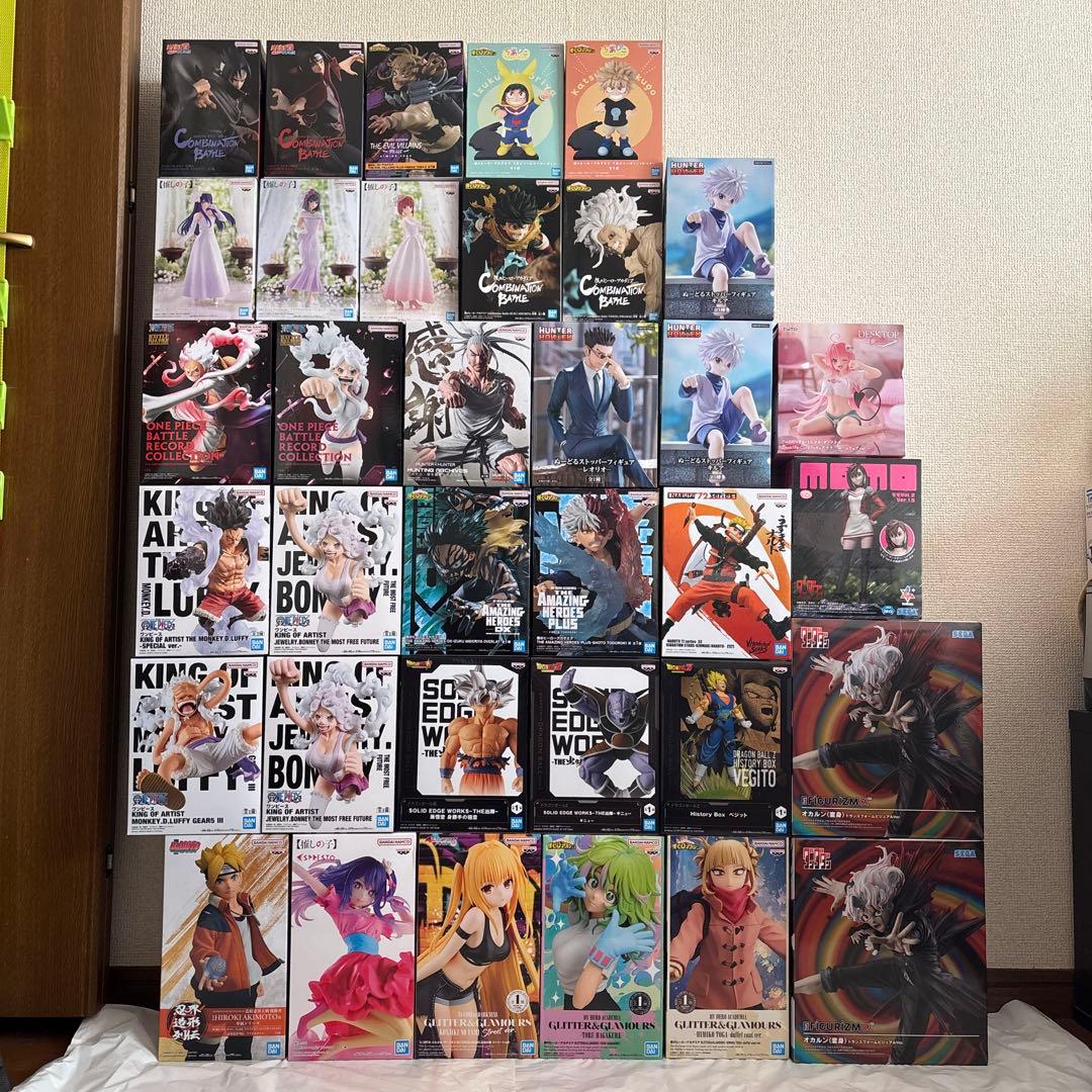 ジャンプ系　プライズフィギュア　35体 まとめ売り　セット