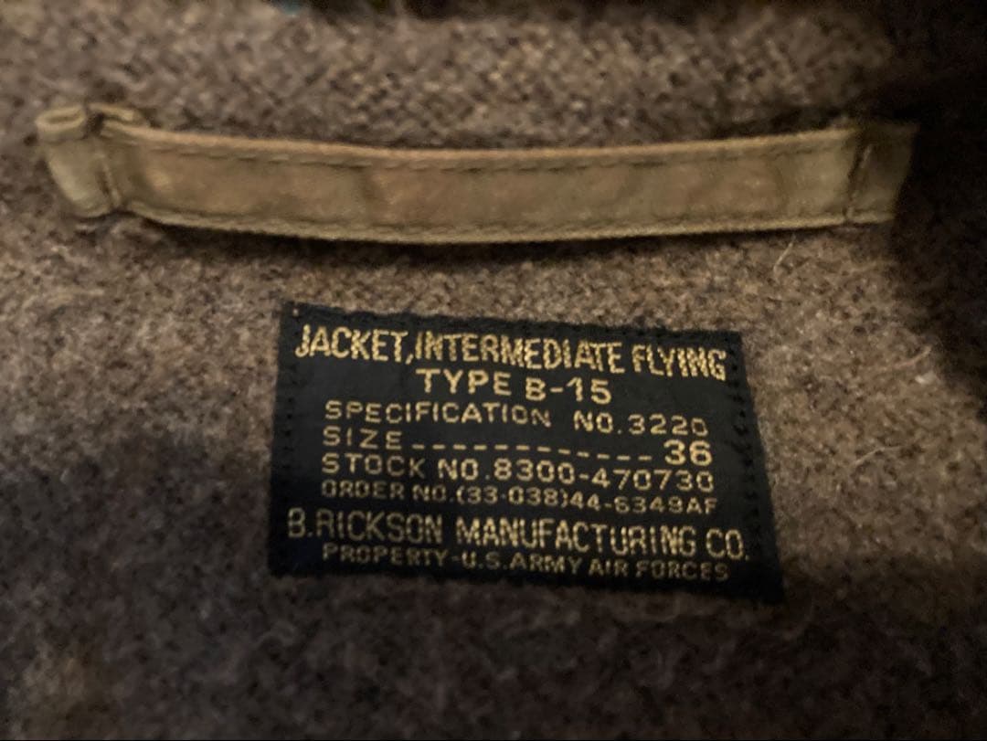 も*ち様 バズリクソンズ b-15フライングタイガー　赤虎　BUZZ RICKS