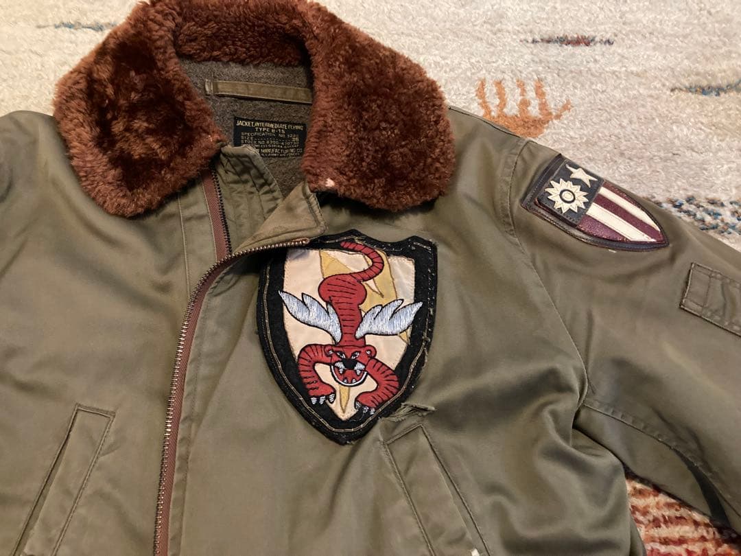 も*ち様 バズリクソンズ b-15フライングタイガー　赤虎　BUZZ RICKS