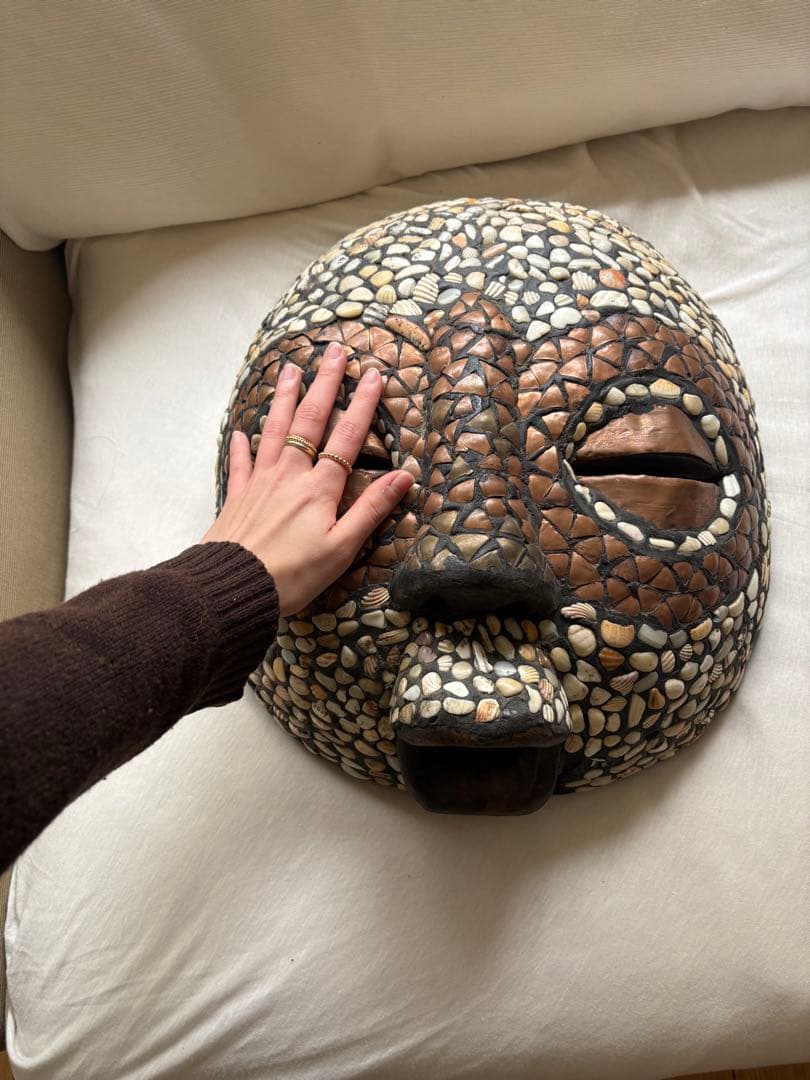 アンティーク　アフリカ　お面