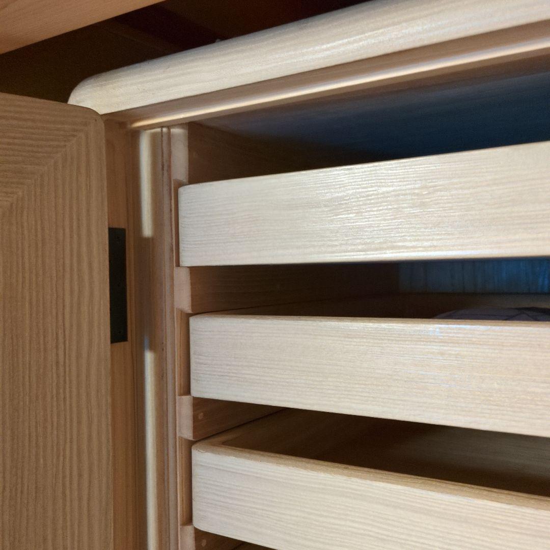 伝統工芸士　一級技能士　長谷川進之介作　 最高級工芸品 桐箪笥　着物