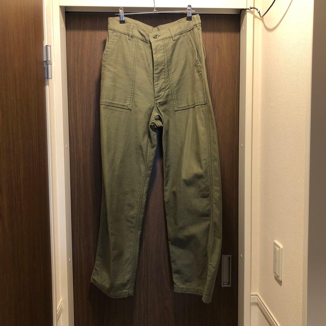 美品　22SS HYKE BACK SATIN BAKER PANTS サイズ4