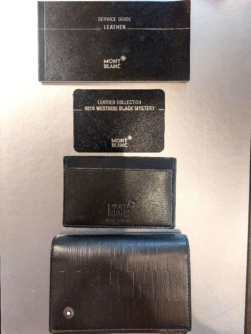 MONT BLANC　名刺入れ　カードケース　カード入れ