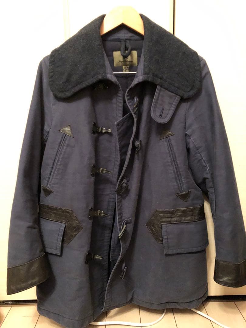 ナイジェルケーボン ファイアーマン フレンチアーミーコート クリップジャケット