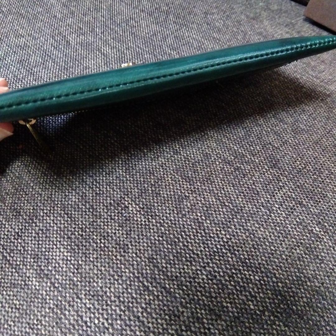 PELLE BORGA グリーン 長財布