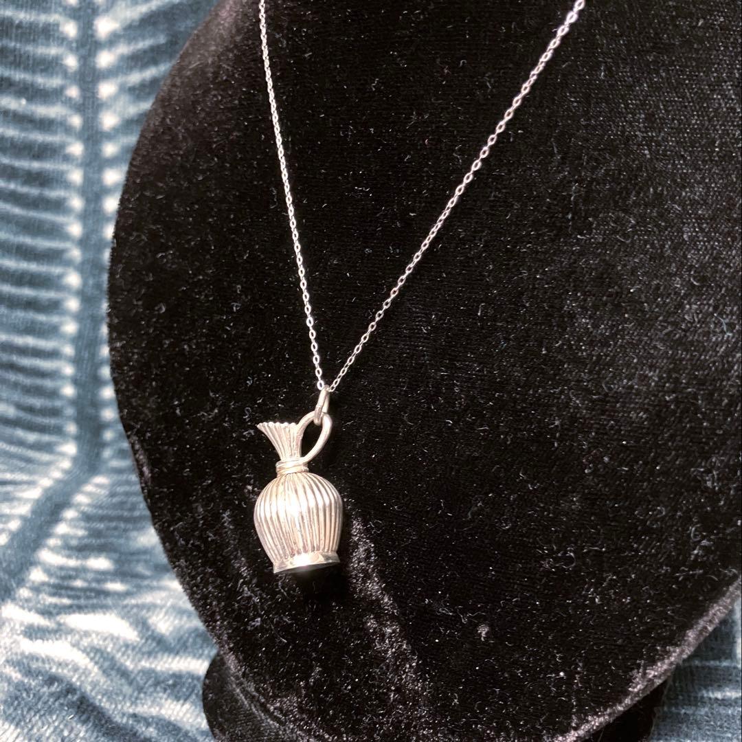 MIKIMOTO ミキモト コスメティックス ネックレス シルバー950 香水