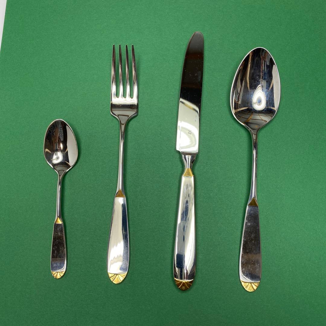 値下げ　ドイツWMF（ベーエムエフ）製　ナイフ・フォーク・スプーン6組セット