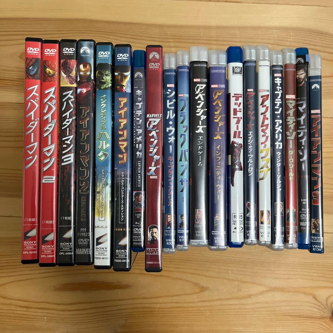 スパイダーマン・アイアンマン DVDコレクション