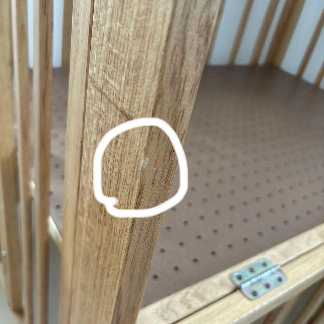 カトージ　ミニベビーベッド 折りたたみ　ナチュラル