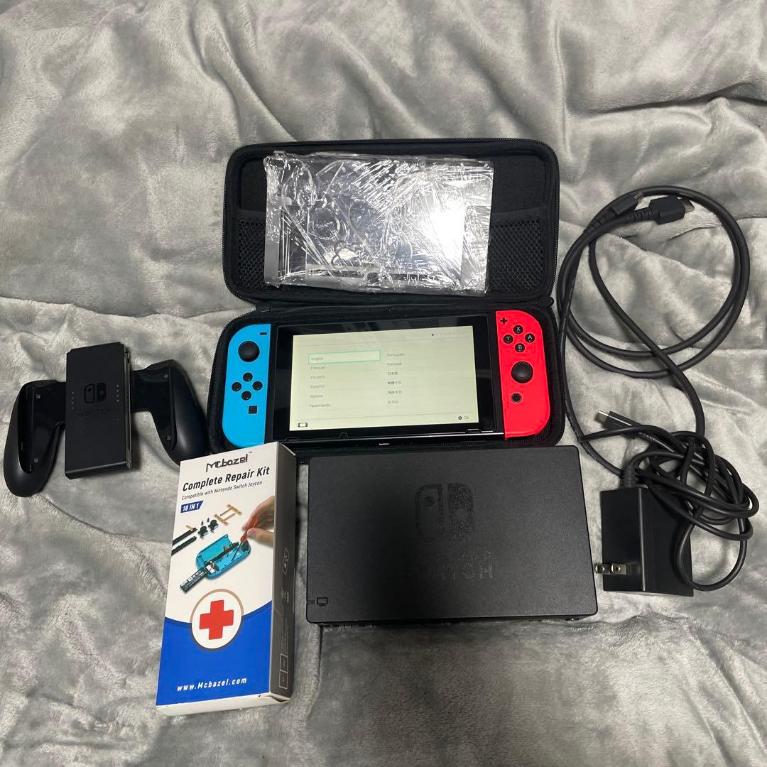 Nintendo Switch本体 ドック HDMI 充電アダプタ付属セット