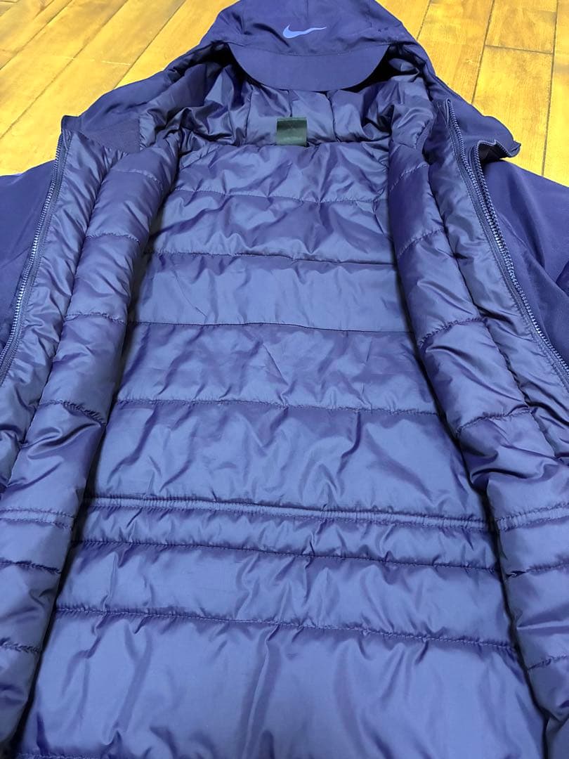 サンフレッチェ広島支給品NIKE ダウンコート XL美品　週末特価3,000円引
