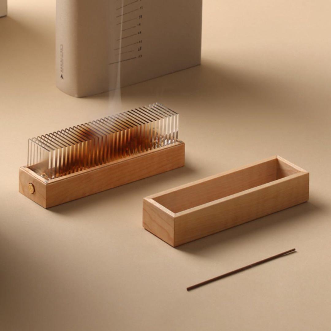 インセンスホルダー  お香立て お香 老山白檀 携帯型 ナチュラル S116