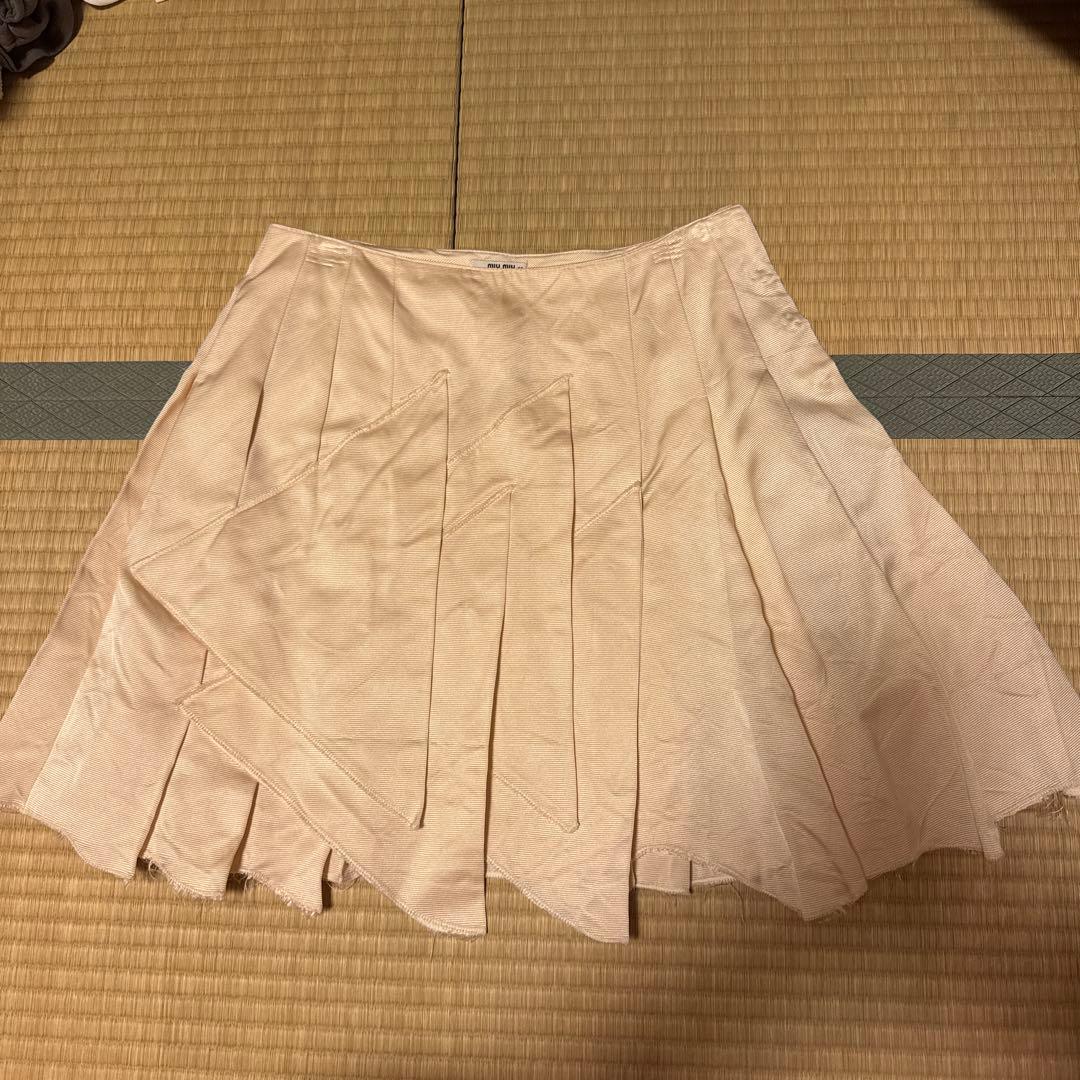 MIU MIU プリーツスカート 42