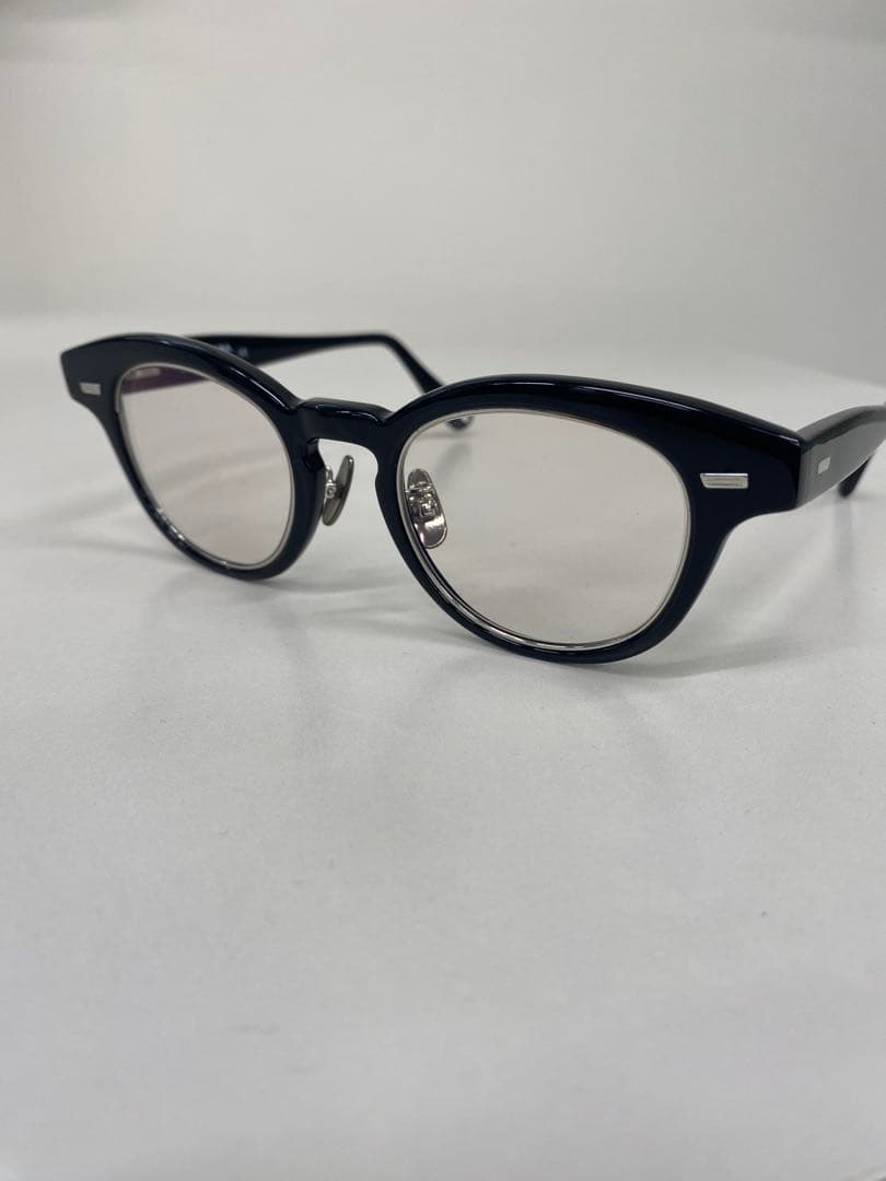 【YUICHI TOYAMA】 U-128 （Black/Silver）メガネ