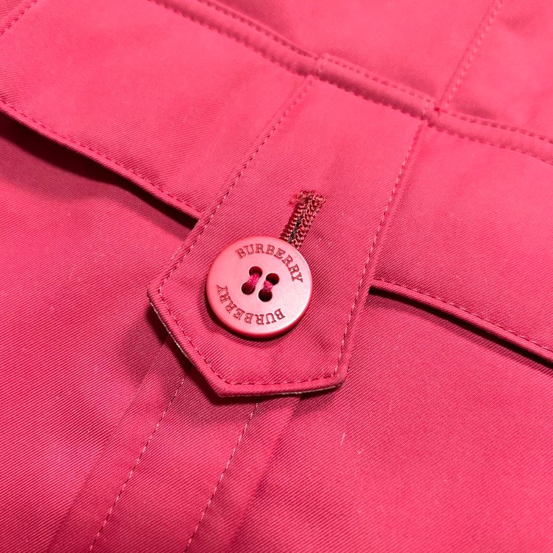 【美品】バーバリー ロンドン ジャケット ノバチェック レッド 160サイズ