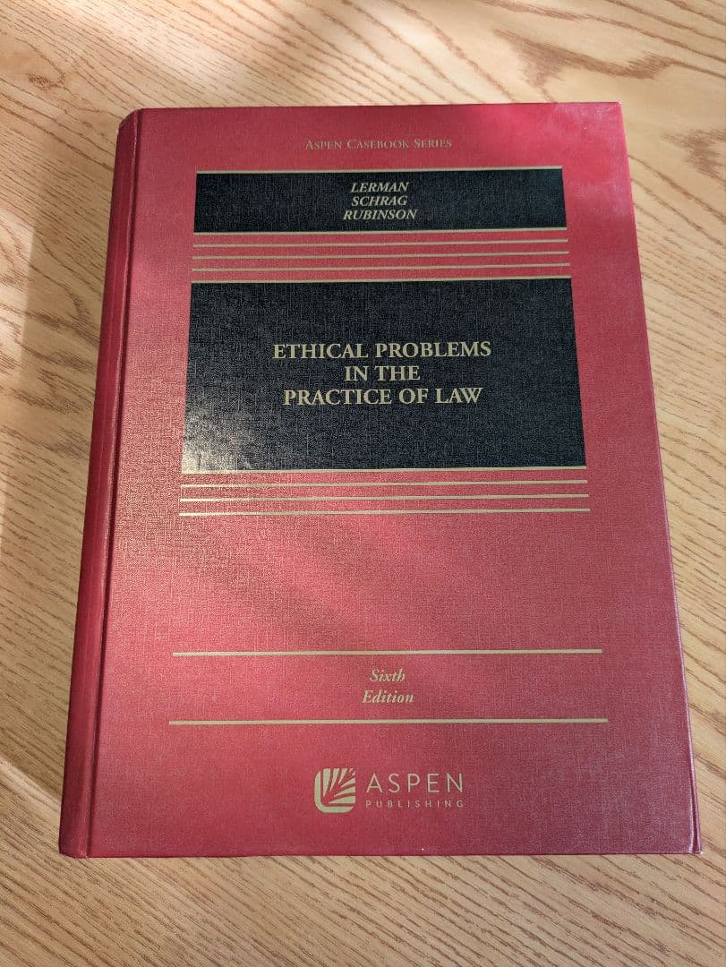 語学・辞書・学習参考書 ETHICAL PROBLEMS IN THE PRACTICE OF LAW