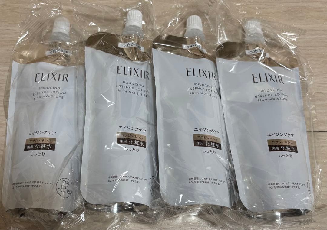 エリクシール リフトモイスト ローション ba つめかえ用しっとり　4本