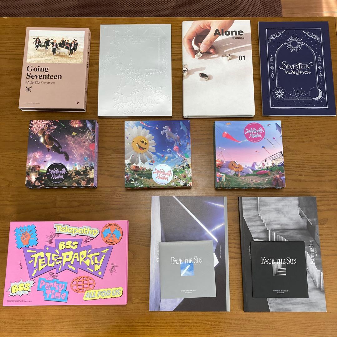 SEVENTEEN アルバムCDとグッズまとめ売り
