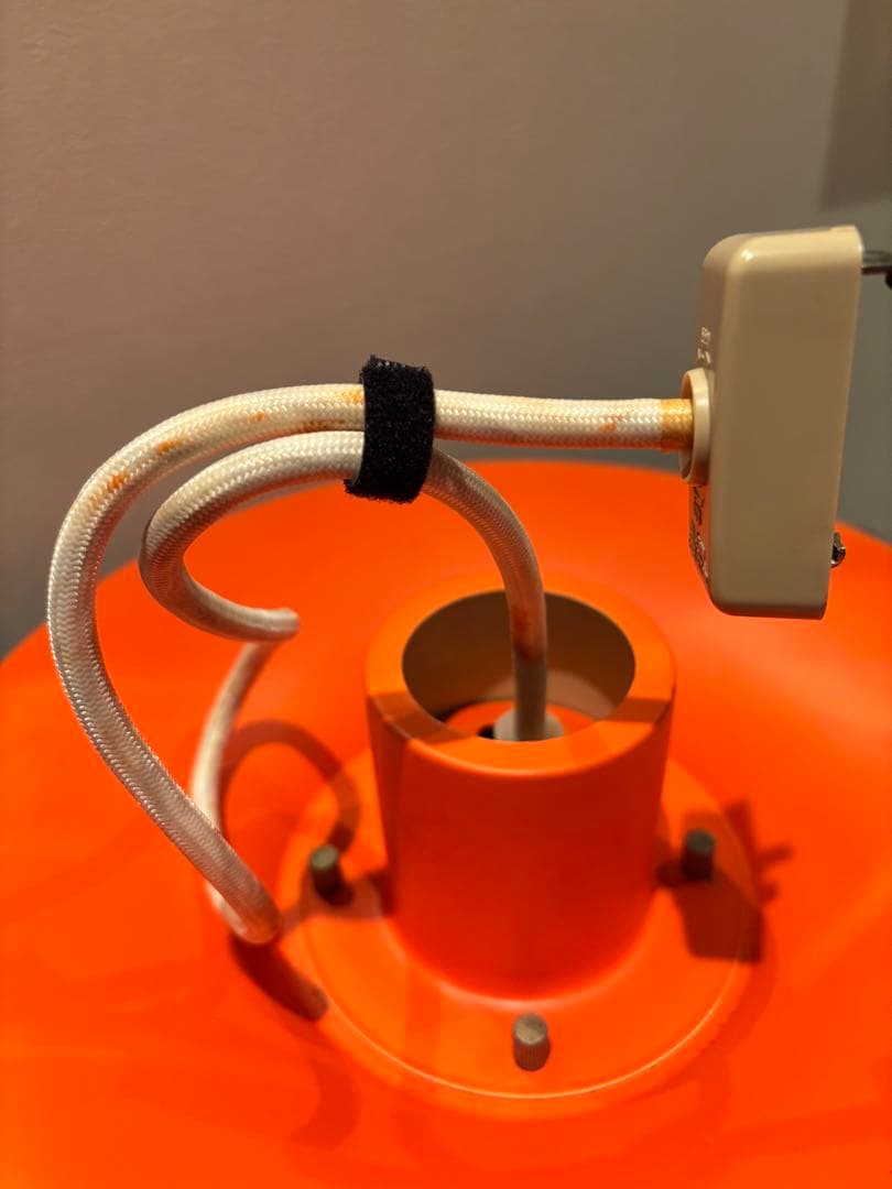 長澤ライティング ペンダントライト1K-W60 オレンジ 北欧モダン