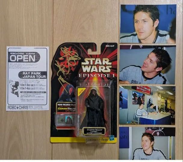 STARWARS　レイ・パーク　直筆サイン入りフィギュア