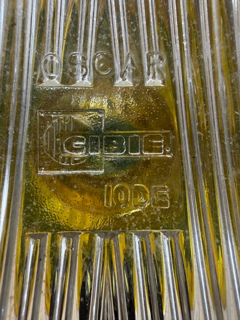 当時物シビエスーパーオスカー凹みレンズ付きヘッドライトASSYマーシャル