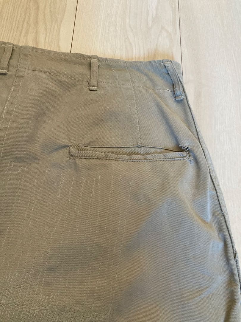 40s U.S.ARMY 45カーキ　45チノ チノパン ヴィンテージ