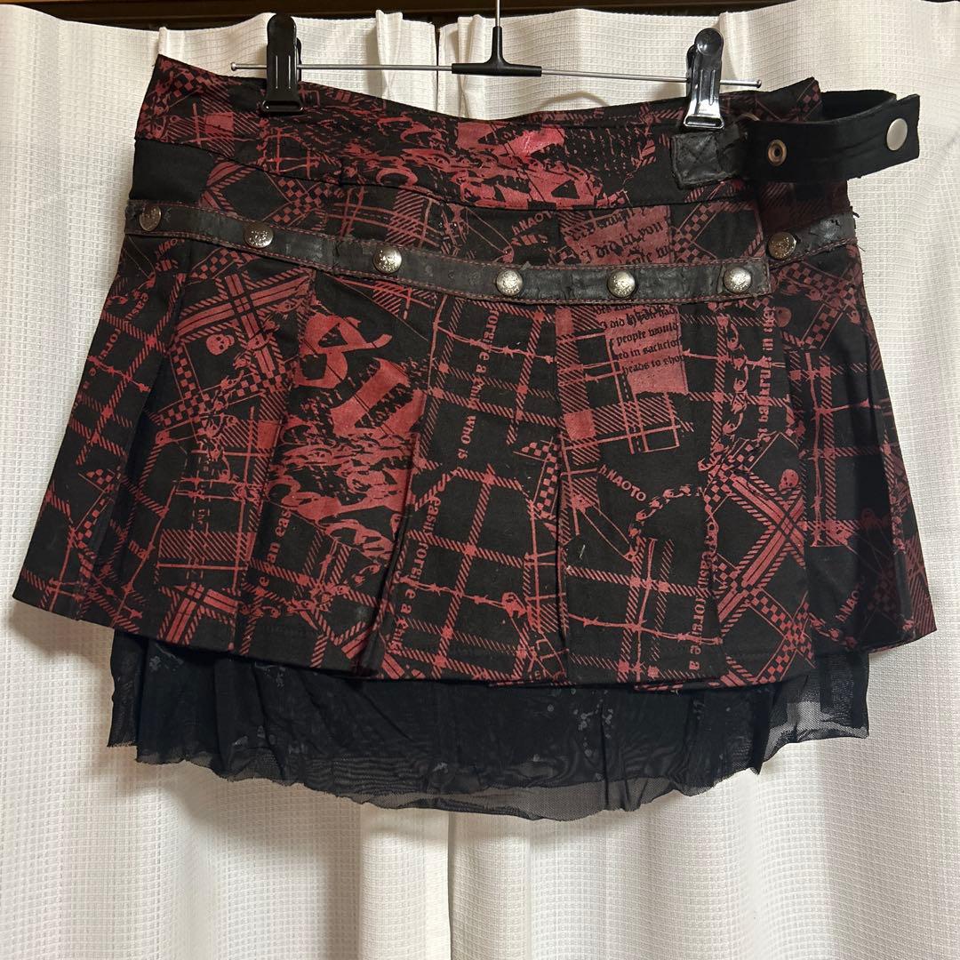 エイチナオト　H anarchyプリーツミニスカート