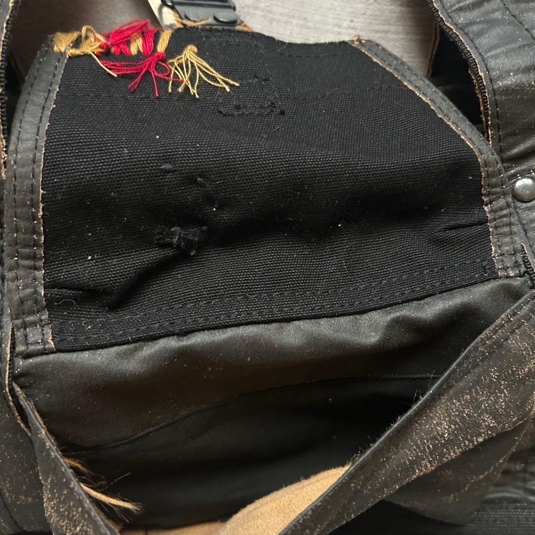 バッグ archive grunge shoulder bag y2k black