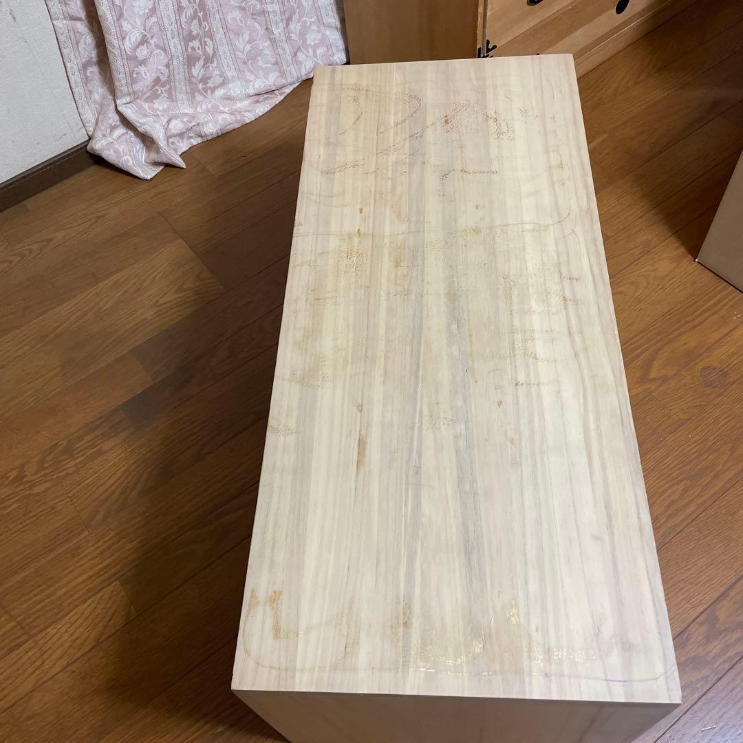 値下しました　桐箪笥5段　幅101 高さ39 奥行43.5 【5月25日まで