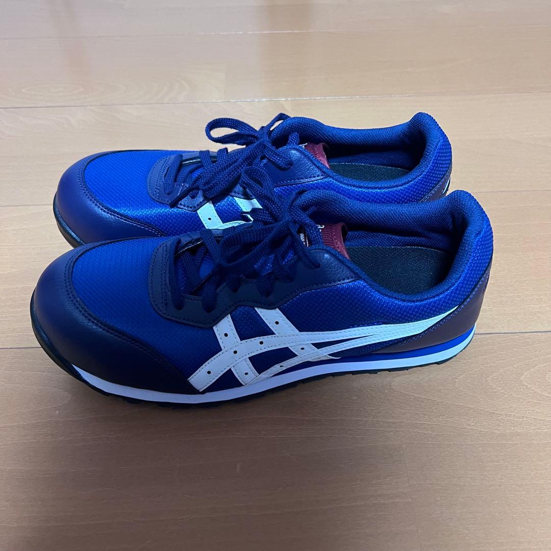 【美中古品】ASICS 安全靴 28.0cm ブルー 箱無し 定価11000円