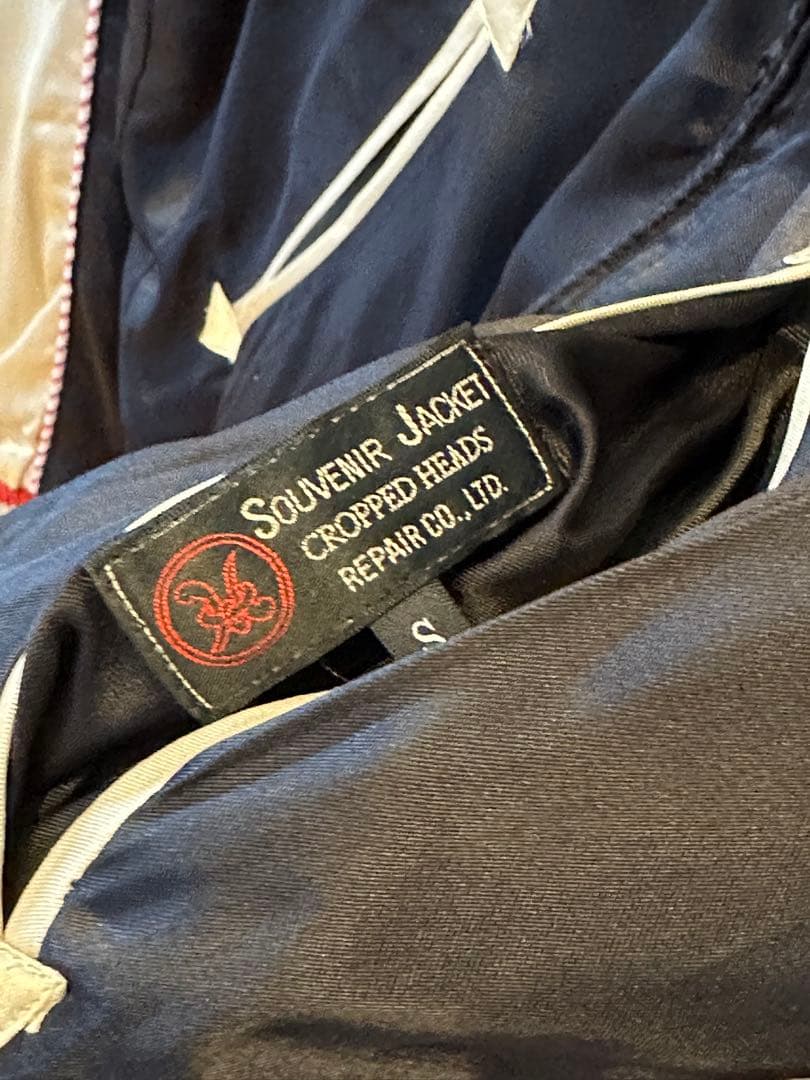 美品　桐生一馬モデル　龍が如く　Cropped Heads スカジャン