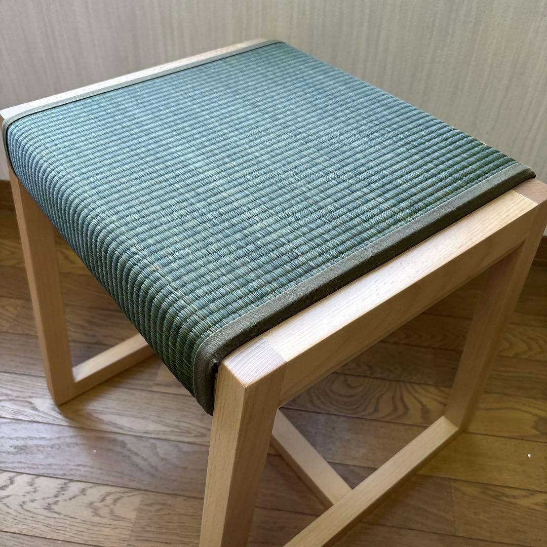 【ADAL正規品】双葉スツール／高さ45cm／和モダンインテリア