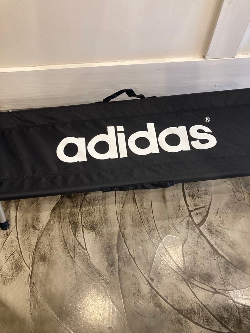 デッドストックadidasアウトドアベンチvintageアディダス折り畳み椅子