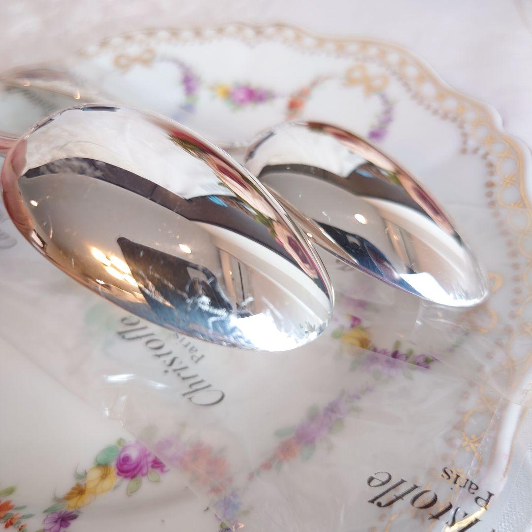 クリストフル　マルリー　希少　デザートスプーン　クリストフルシルバー