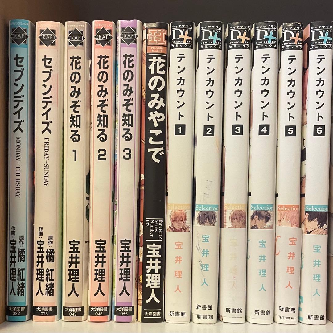 値下げ！アレンジ可！商業BL 人気作家90冊まとめ売り　テンカウント全巻