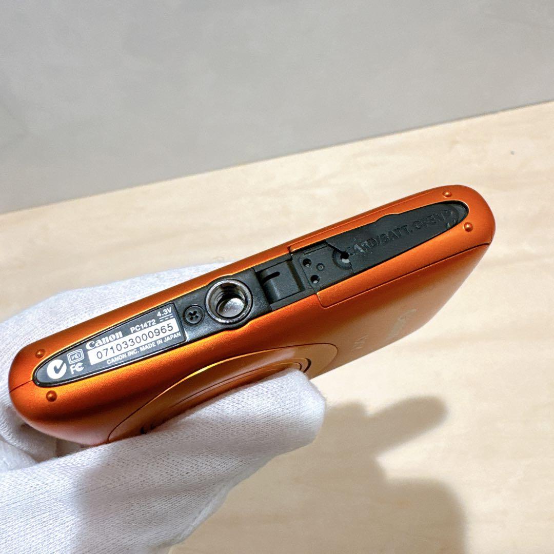 【RAKUDO】Canon IXY440F オレンジ コンデジ デジカメ