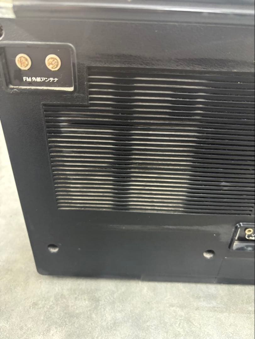 希少！SHARP ラジカセ GF-305ST 昭和レトロ 70s シルバーボディ