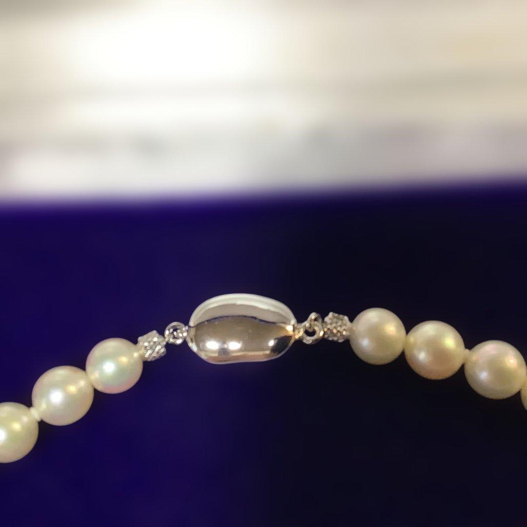 パールネックレス　あこや　本真珠　冠婚葬祭　フォーマル　入学式　セレモニー　新品